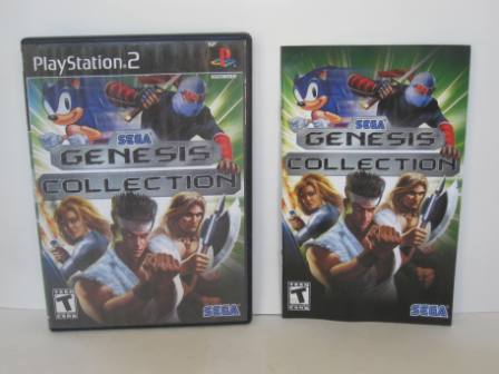 Sega Genesis Collection (CASE & MANUAL ONLY) - PS2